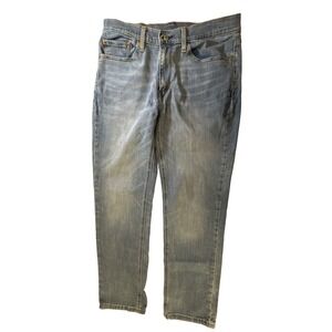 Levis 541 Athletic Taper Mens Blue Jeans W33 L32 Medium Wash Stretch WaterLess